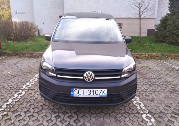 Volkswagen Caddy cena 59900 przebieg: 183300, rok produkcji 2017 z Wisła małe 56